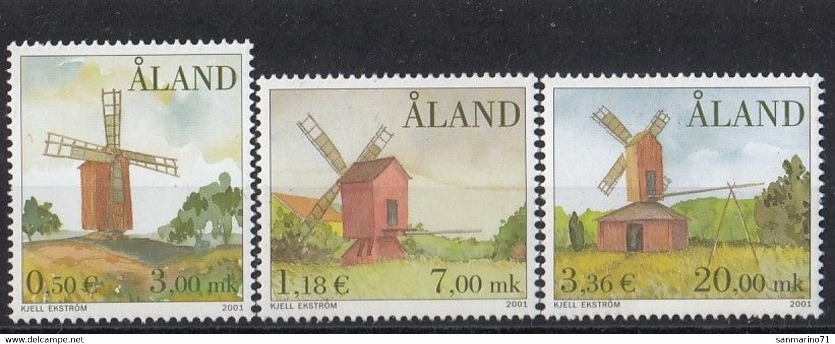 ALAND 192-194,unused - Mühlen