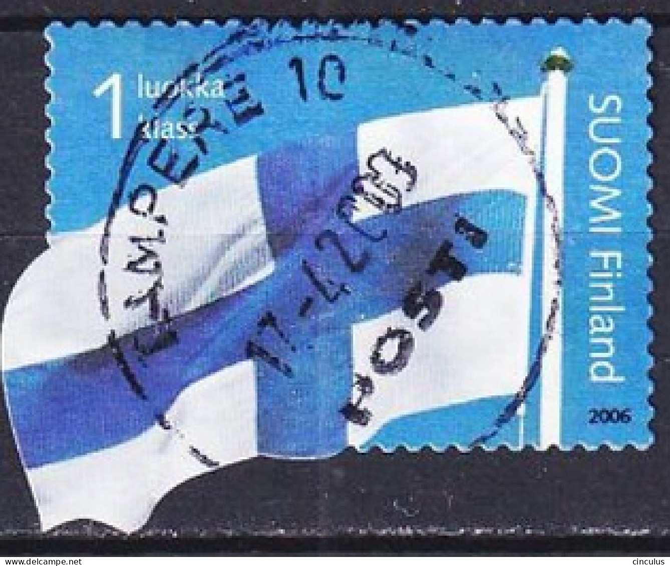 2006. Finland. Finnish National Flag. Used. Mi. Nr. 1795 - Oblitérés