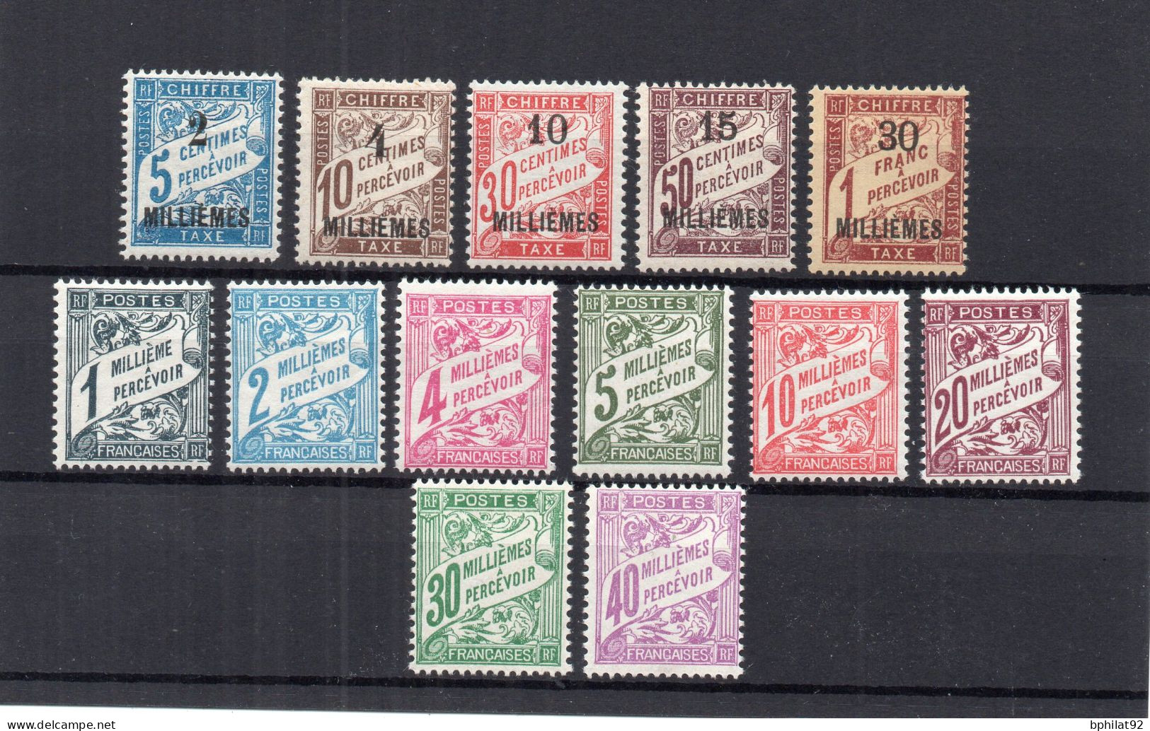 !!! ALEXANDRIE, ENSEMBLE COMPLET DES TAXES NEUF */** - Unused Stamps