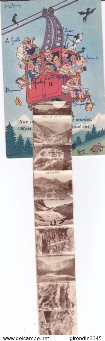 ALPES Carte à SYSTEME TELEPHERIQUE SAMOENS - Samoëns