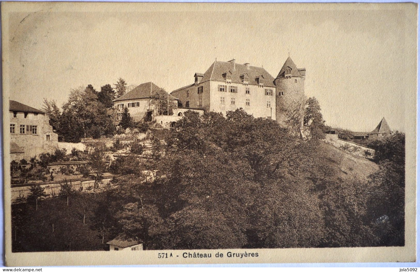 SUISSE - Château De GRUYERES - Gruyères
