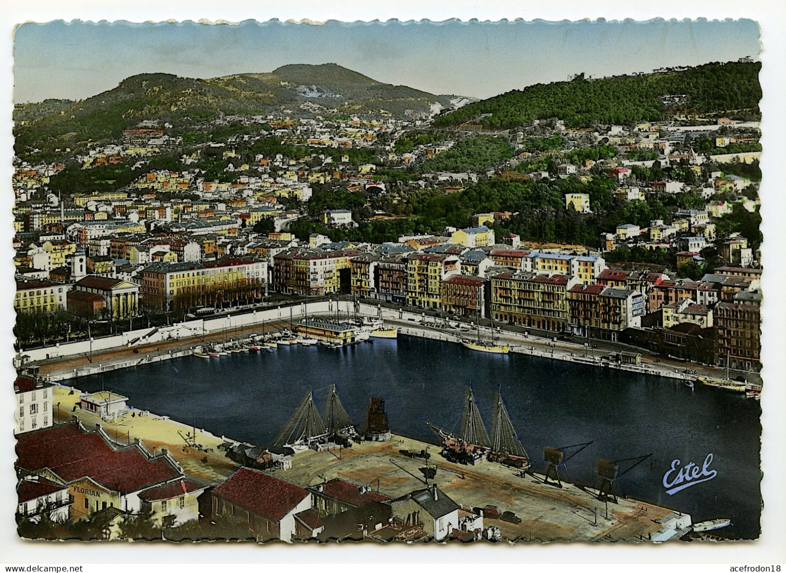 NICE - Le Port, Vue Générale - Panorama's