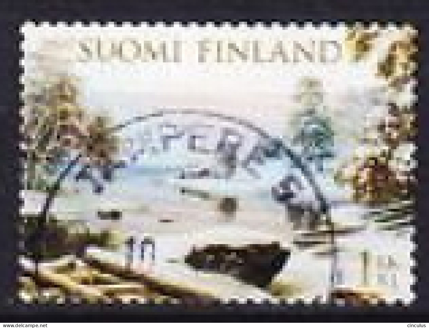 2007. Finland. Winter Landscape – Haminalahti. Used. Mi. Nr. 1827 - Used Stamps