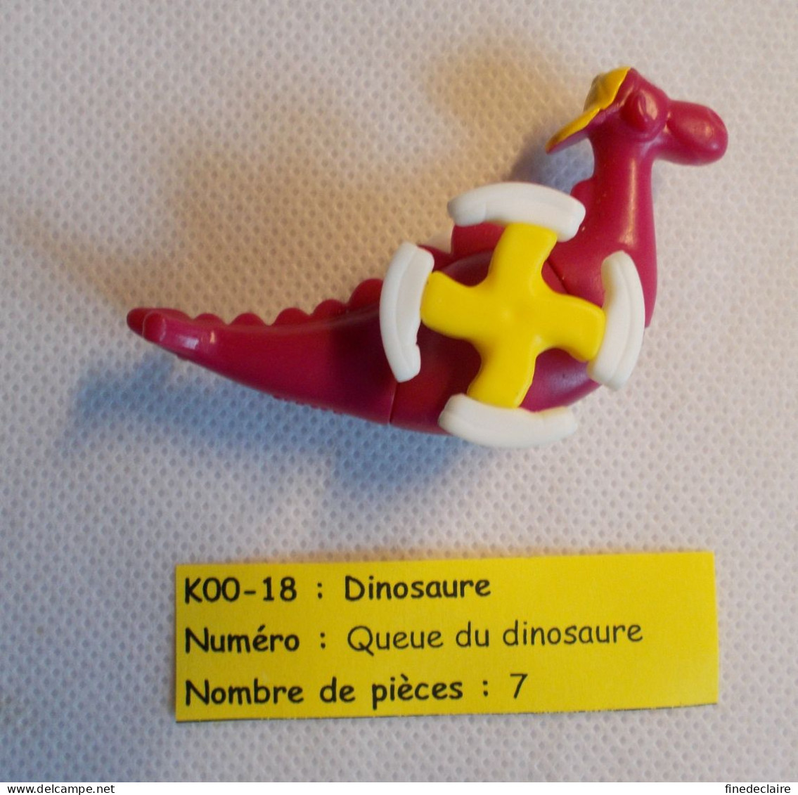 Kinder - Dinosaure - K00 18 - Sans BPZ - Mountables