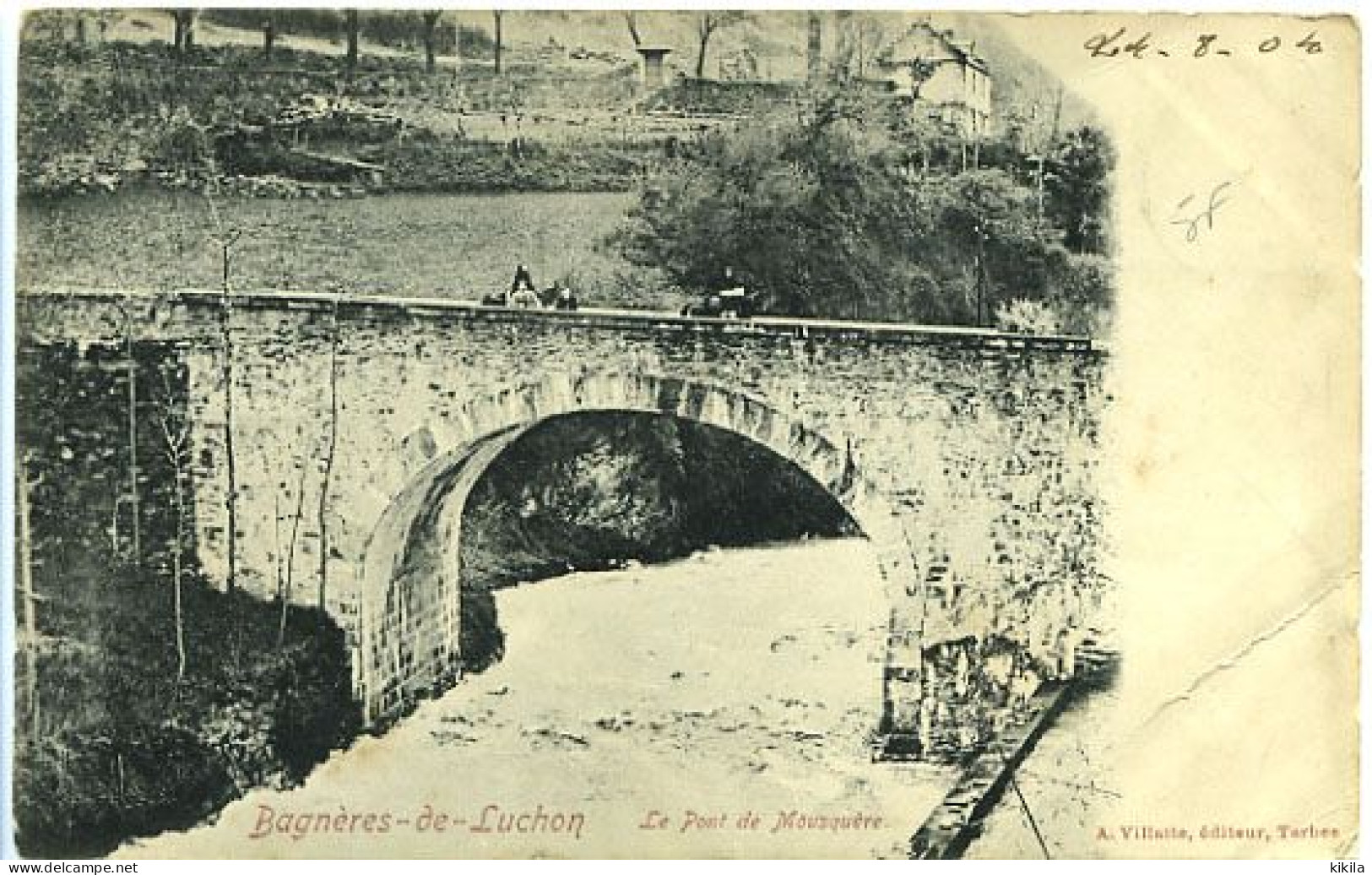 CPA 9 X 14  Haute Garonne  BAGNERES DE LUCHON  Le Pont De Mousquère - Luchon