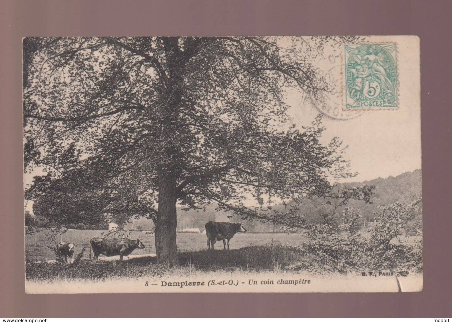 CPA - 78 - Dampierre - Un Coin Champêtre - Circulée - Dampierre En Yvelines