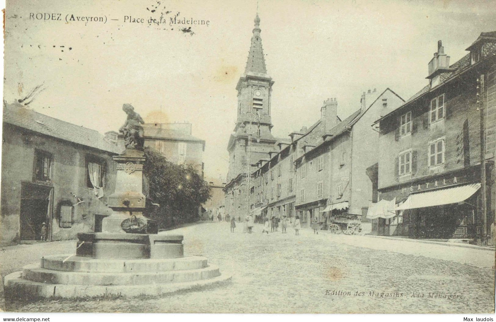 12. Aveyron. Rodez. Place De La Madeleine - Rodez