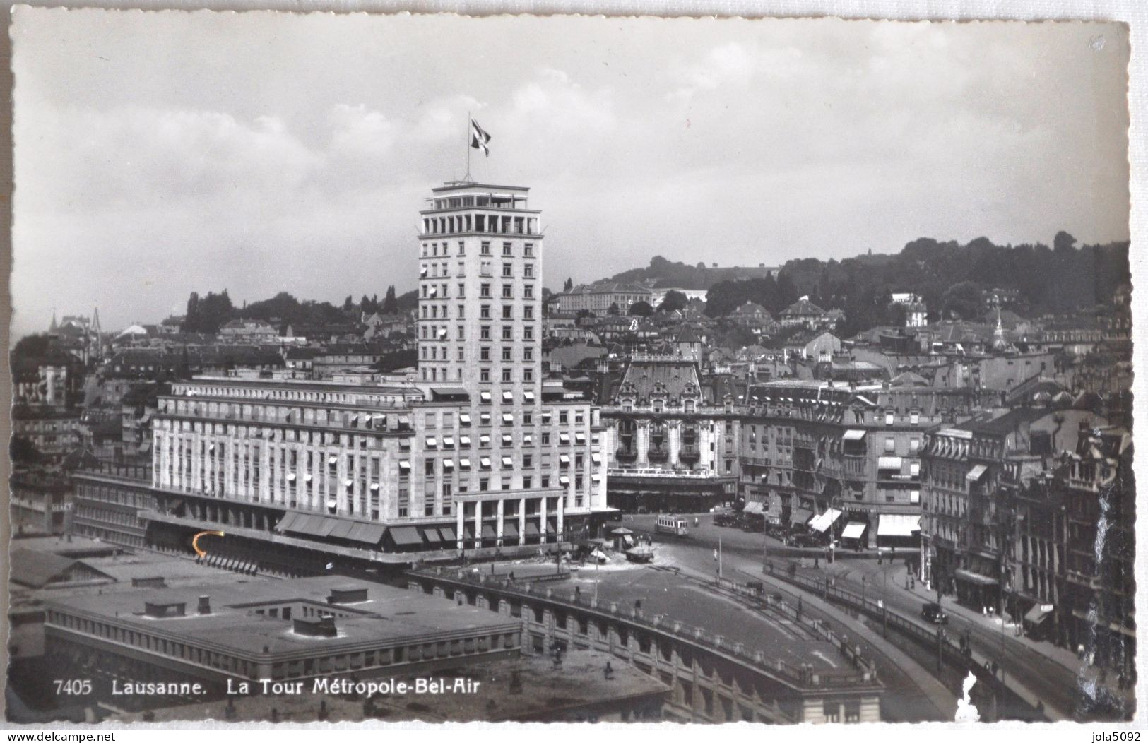 SUISSE - LAUSANNE - La Tour Métropole-Bel-Air - Lausanne