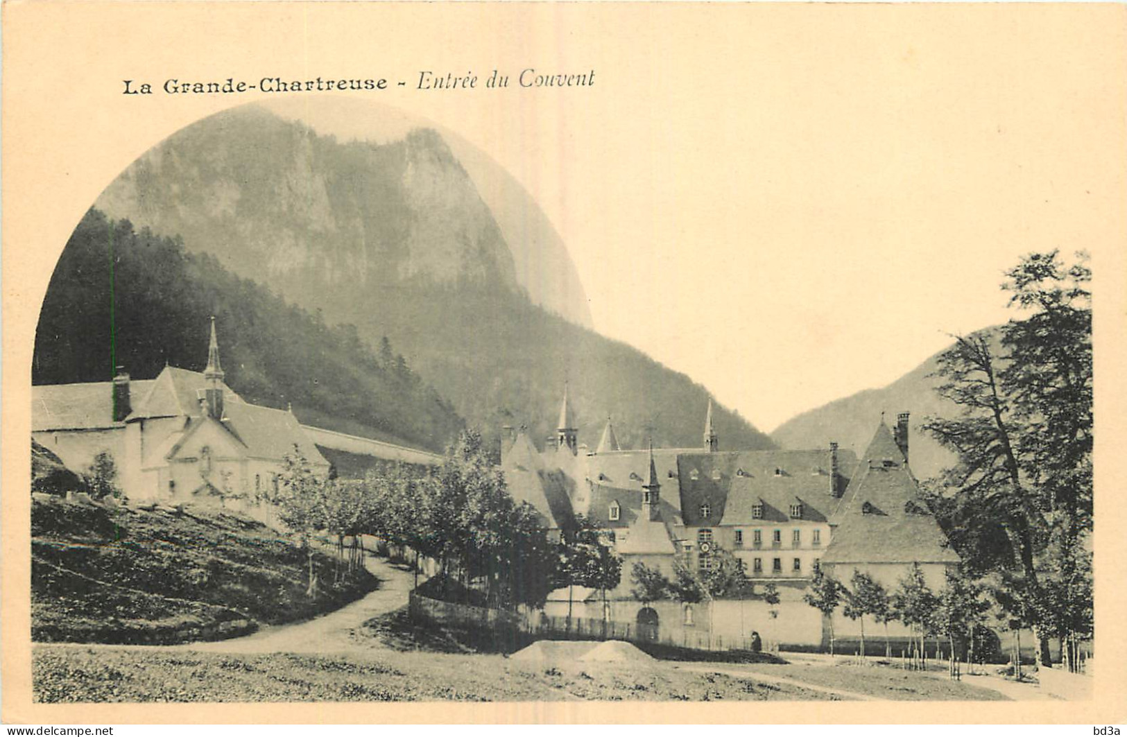 38 - LA GRANDE CHARTREUSE - ENTREE DU COUVENT - Chartreuse