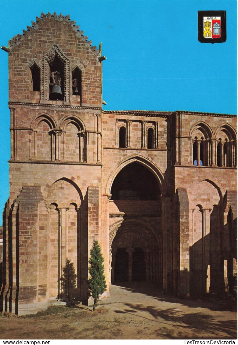 ESPAGNE - Avila - Vue Sur La Basilique De "San Vicente" - Vue Générale - De L'extérieure - Carte Postale - Ávila