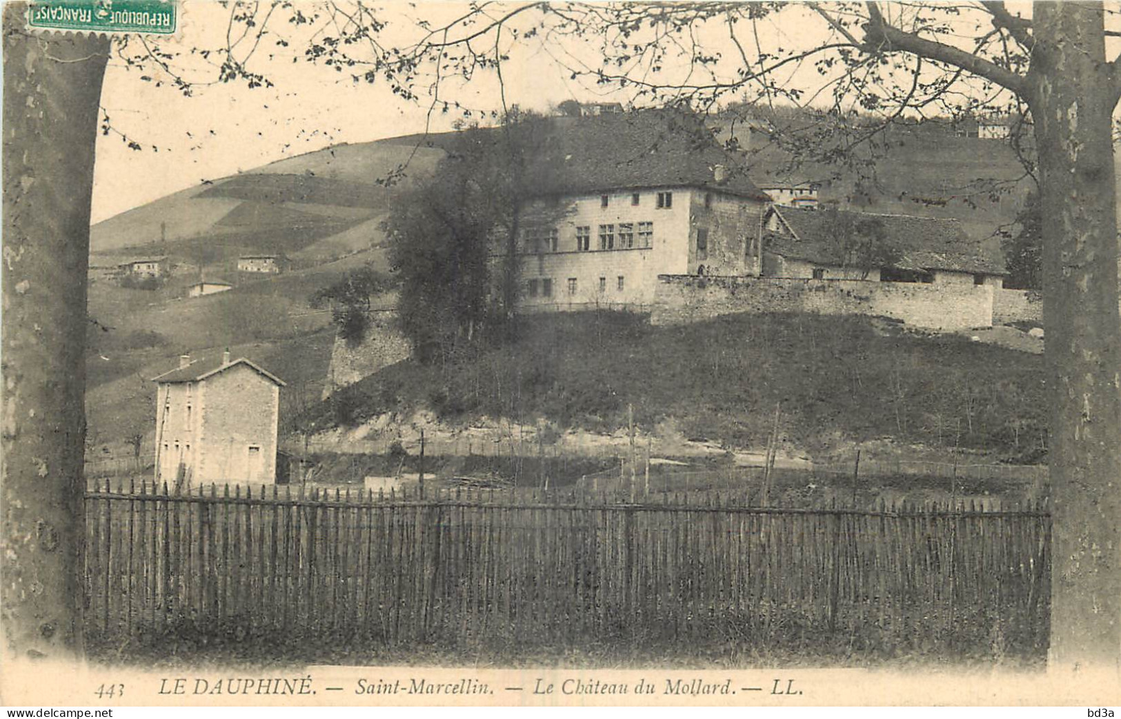 38 - SAINT MARCELLIN - CHATEAU DE MOLLARD - Saint-Marcellin