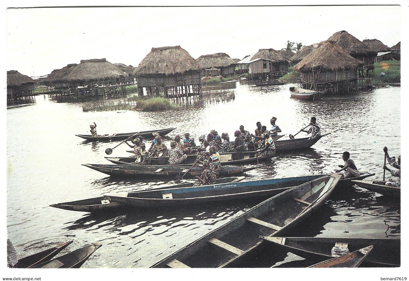 Benin  -cite Lacustre De Ganvie - Lac Nokoue - Benin