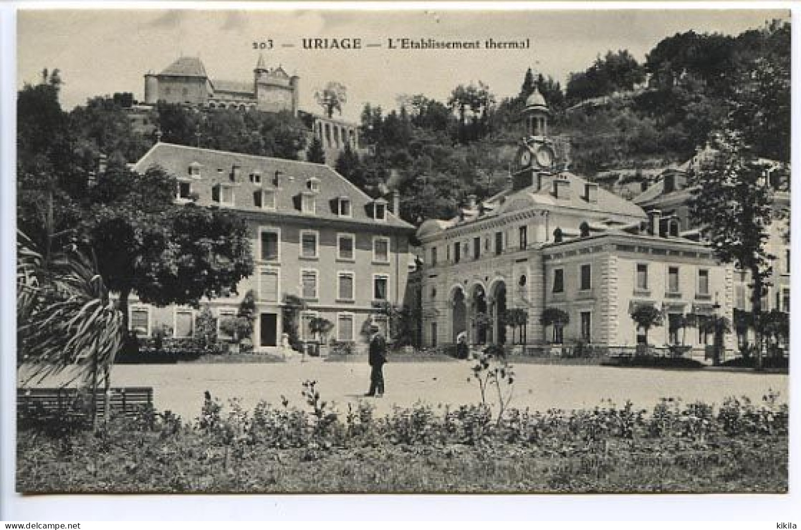 CPA 9 X 14 Isère   URIAGE LES BAINS  L'Etablissement Thermal - Uriage