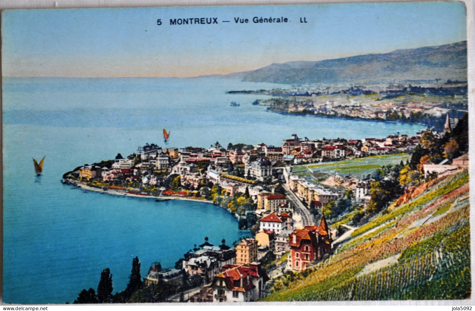 SUISSE - MONTREUX - Vue Générale - Montreux