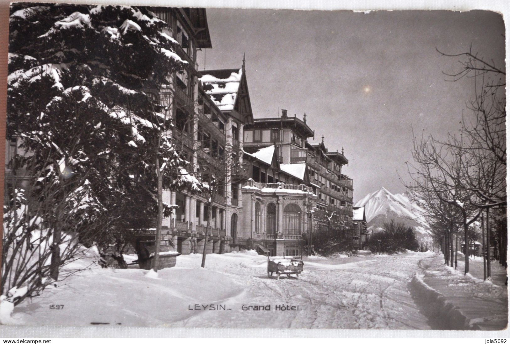 SUISSE - LEYSIN - Grand Hôtel - Leysin