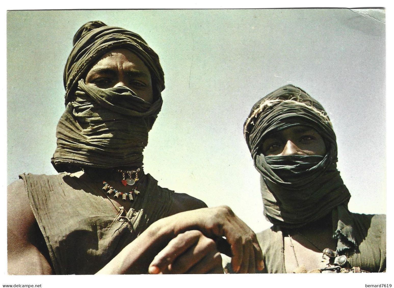 Niger -  Hommes Bouzou - Photo Studio Kap  Niamey - Niger