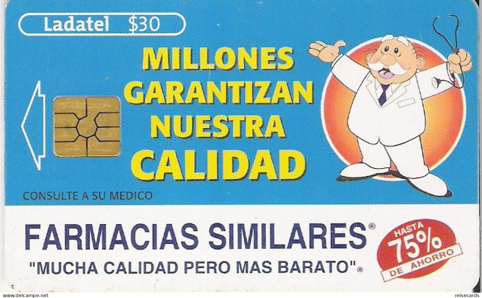 Mexico: Telmex/lLadatel - 2001 Pharmacias Similares - Mexique