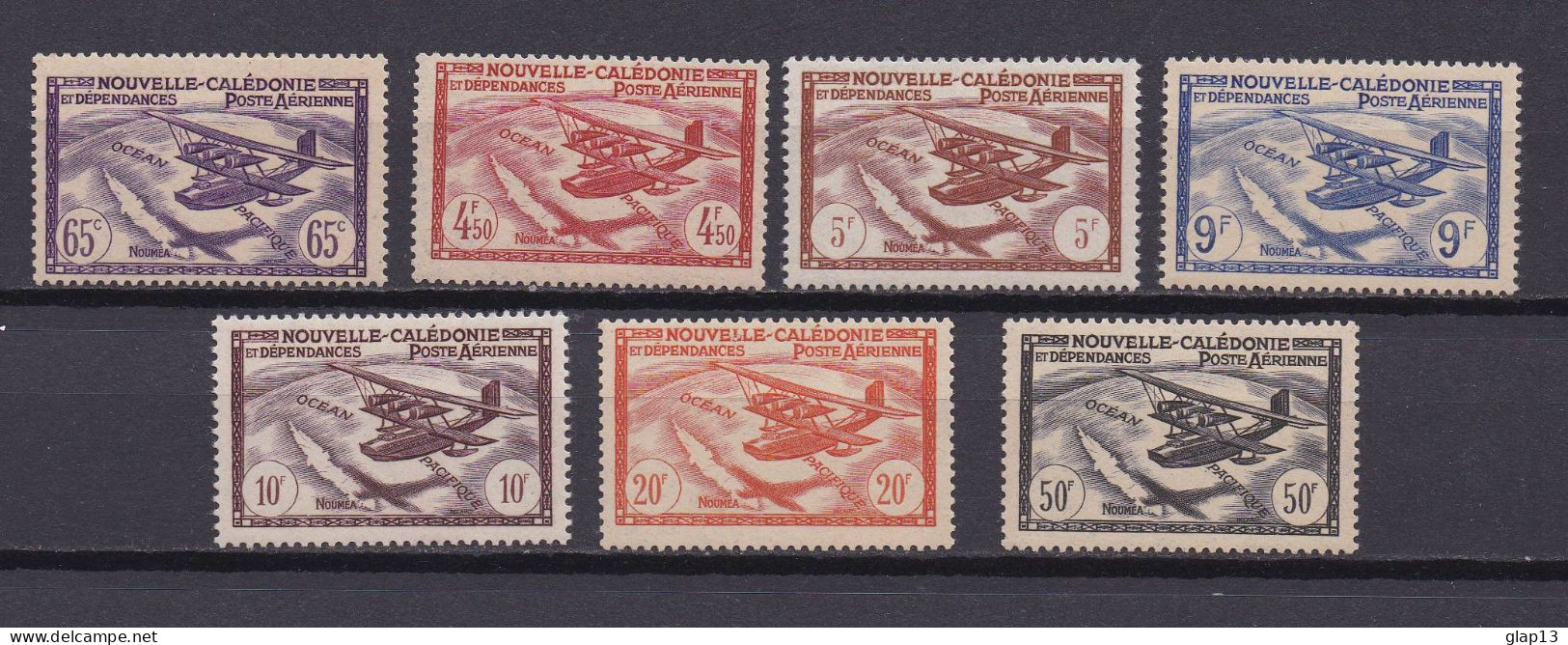 NOUVELLE-CALEDONIE 1942 PA N°39/45 NEUF AVEC CHARNIERE - Unused Stamps