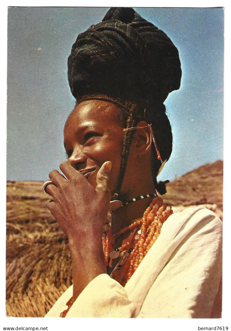 Niger -   Femme Peulh - Photo Studio Kap  Niamey - Niger