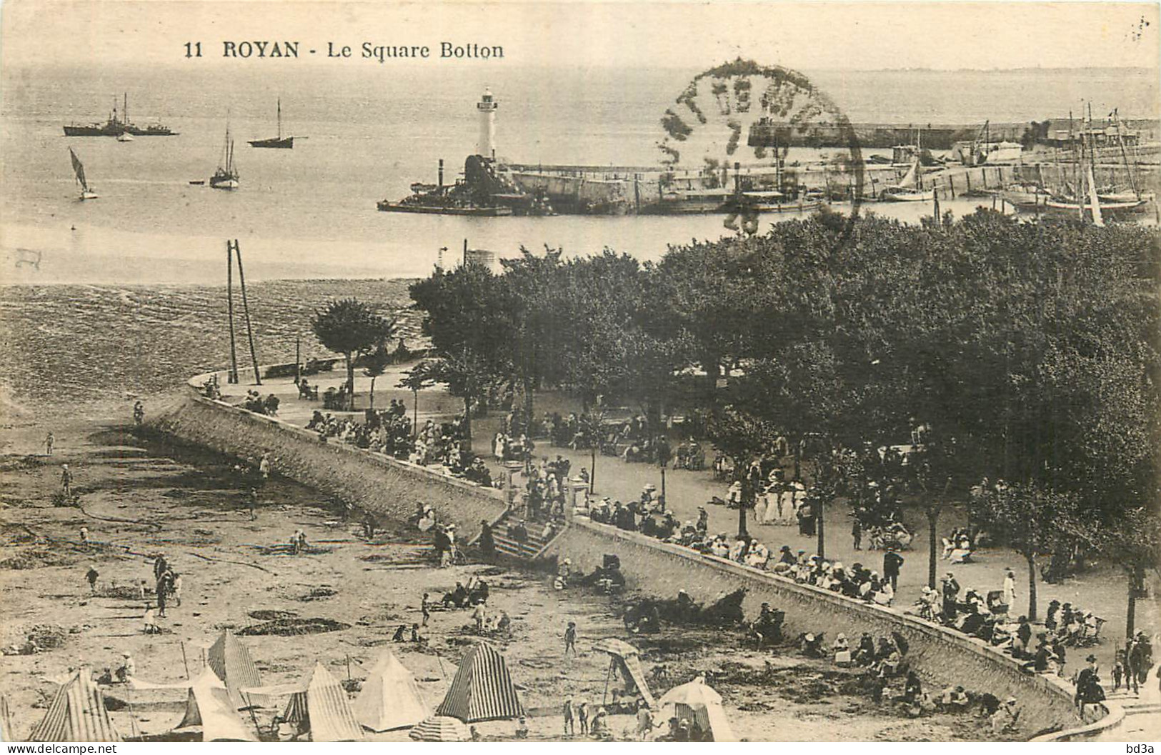 17 - ROYAN -LE SQUARE BOTTON - Edition Nouvelles Galeries Royan - 11 - Royan
