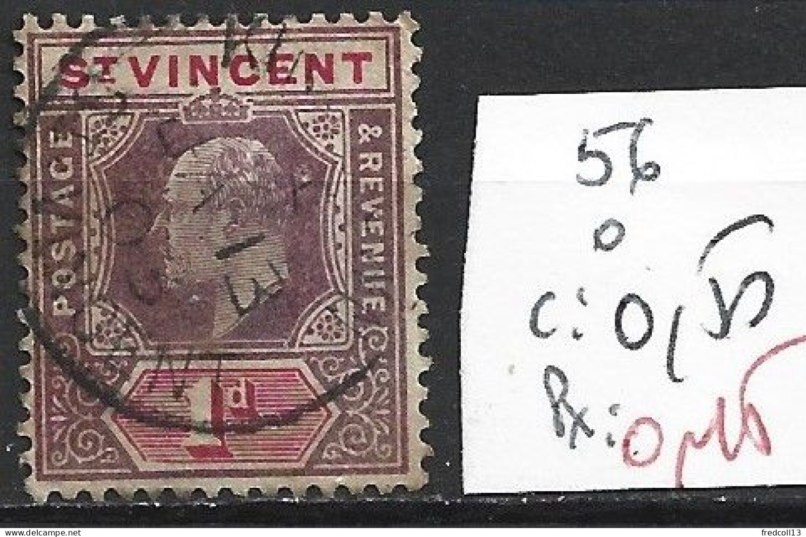 SAINT-VINCENT 56 Oblitéré Côte 0.50 € - St.Vincent (...-1979)