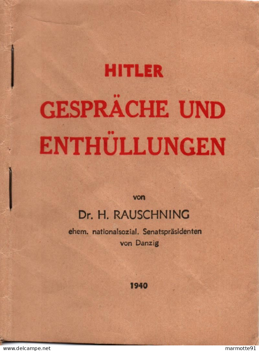 TRACT ANTI ALLEMAND 1939 1940 DROLE DE GUERRE REICH PROPAGANDE    # 66 - 1939-45