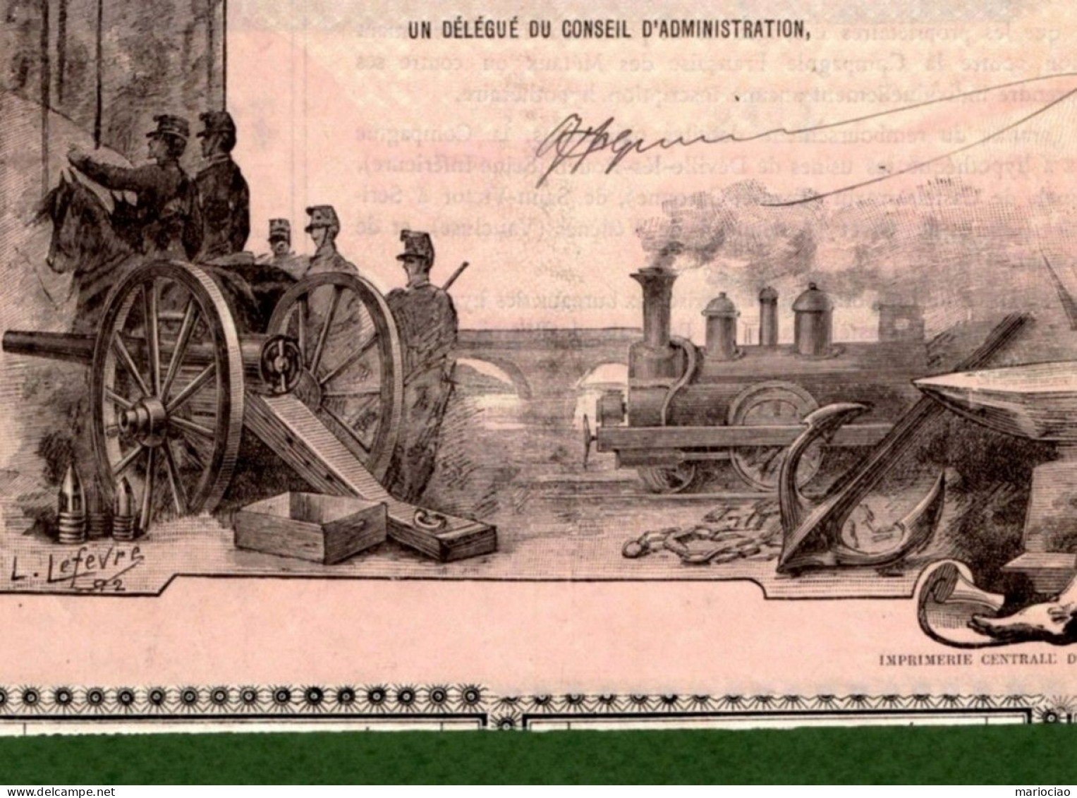 T-FR Compagnie Française Des Metaux 1892 - RARE - Otros & Sin Clasificación