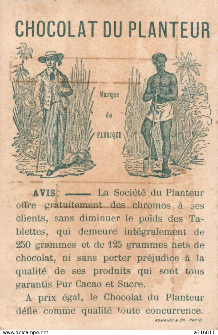 Chocolat Du Planteur - Autres & Non Classés