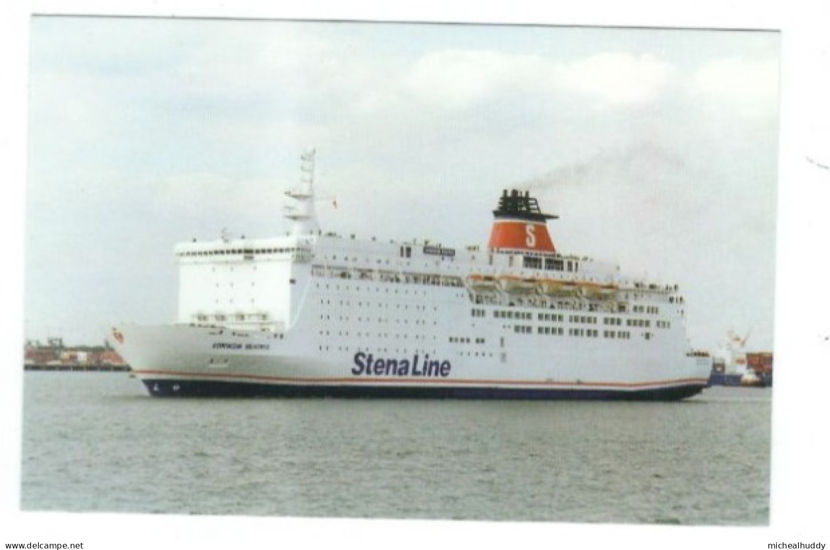 POSTCARD   SHIPPING  FERRY   STENNA LINE KONINGIN BEATRIX   PUBL BY SIMPLON POSTCARDS - Traghetti