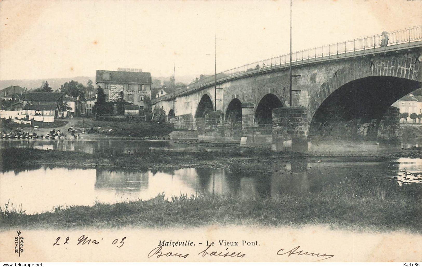 Maxéville * Vue Sur Le Vieux Pont * Lavoir - Maxeville