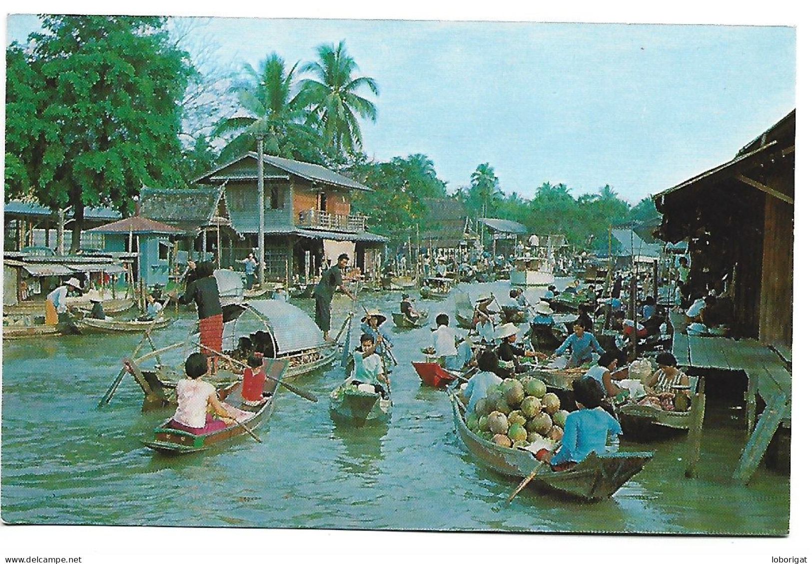 WAD SAI FLOATING MARKET, DHONBURI.-  ( THAILANDIA) - Thaïland