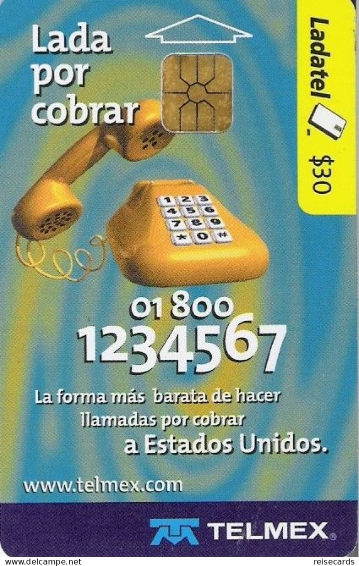 Mexico: Telmex/lLadatel - 2001 Lada Por Cobrar - Mexico