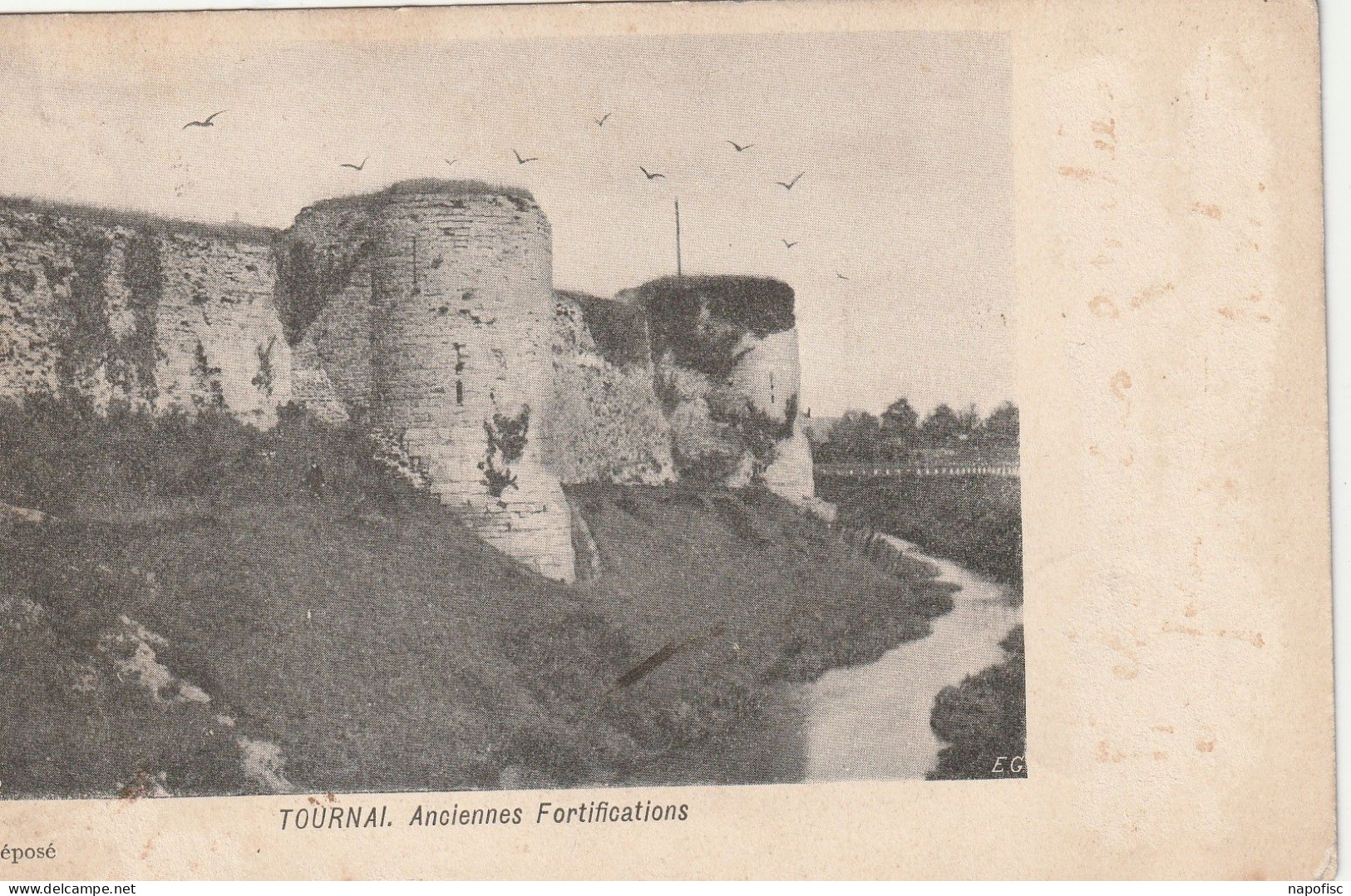 104-Tournai-Doornik Anciennes Fortifications - Doornik