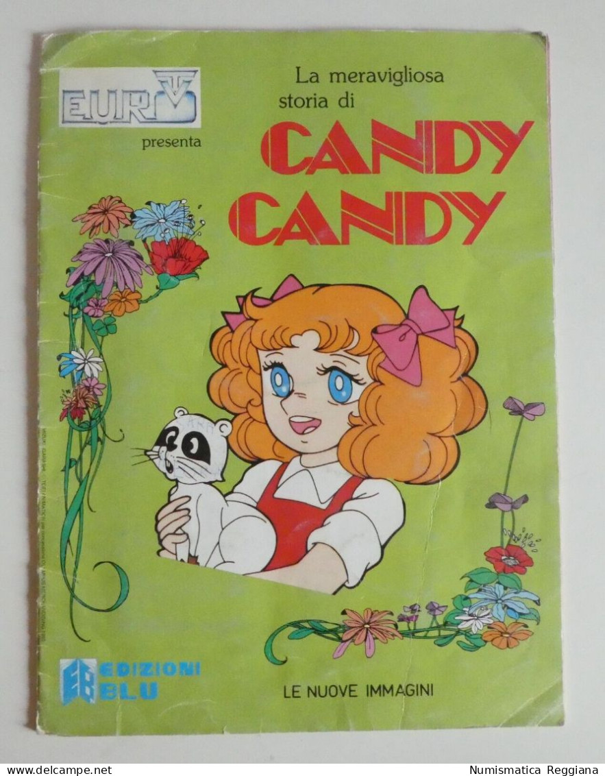 Edizioni Blu - Rarissimo Album Figurine Candy Candy 1985 Solo 4 Mancanti Su 191 - Trading Cards