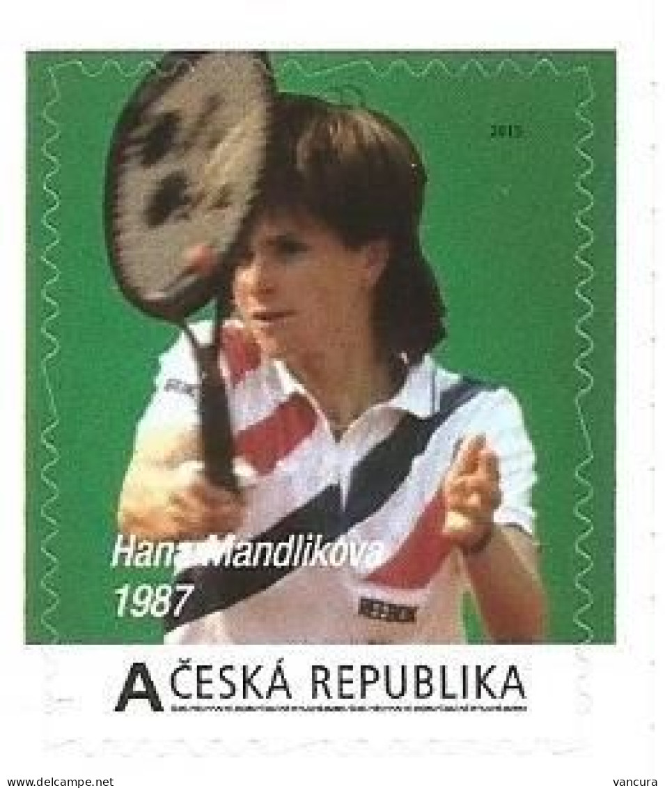 **Czech Republic Hana Mandlikova In 1987 - Tenis