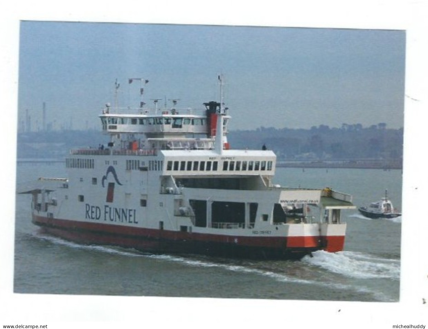 POSTCARD   SHIPPING  FERRY   RED FUNNEL  RED 0SPRY  PUBL BY  CHANTRY CLASSIC - Ferries