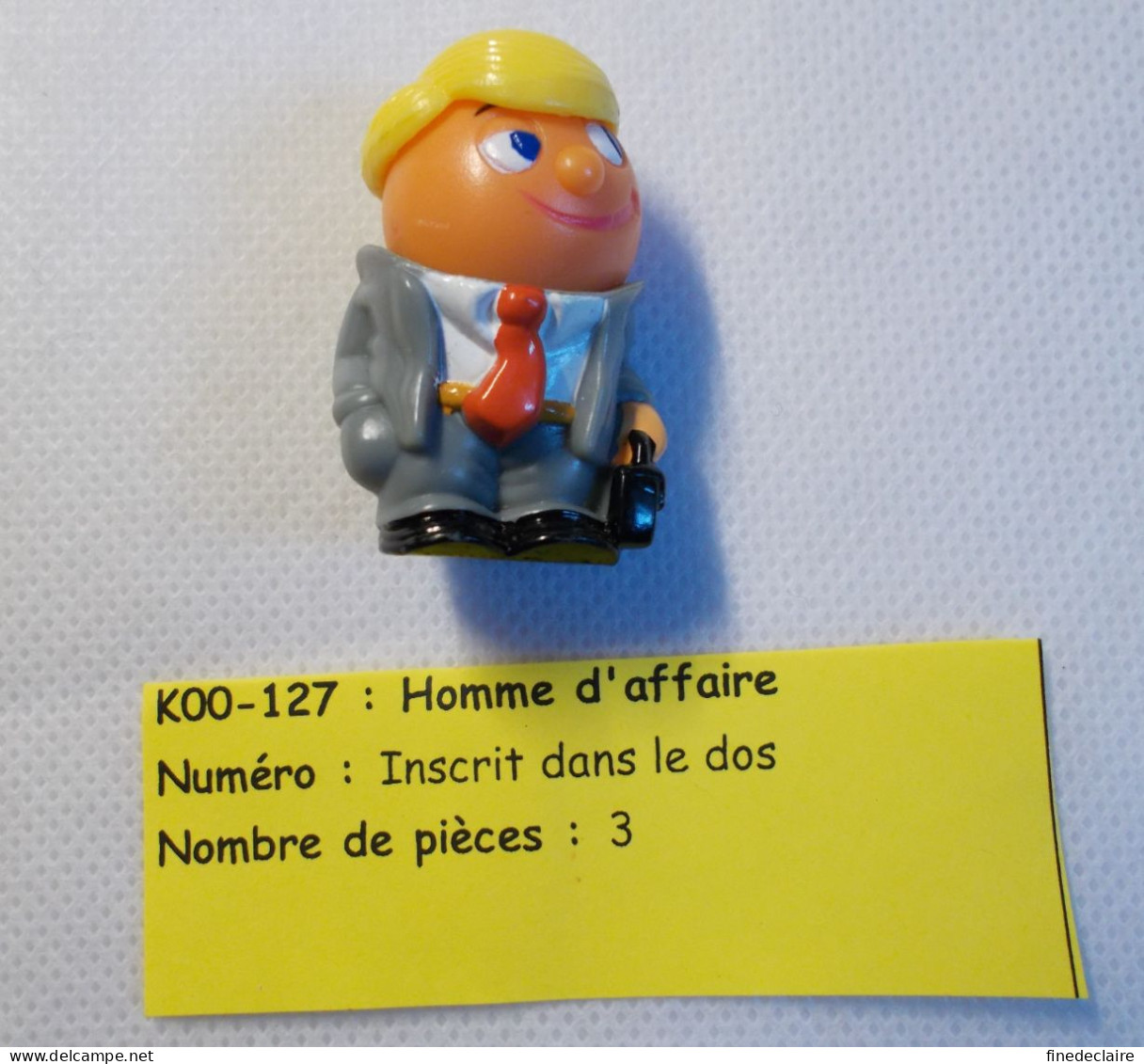 Kinder - Personnages - Homme D'affaire - K00 127 - Sans BPZ - Montables