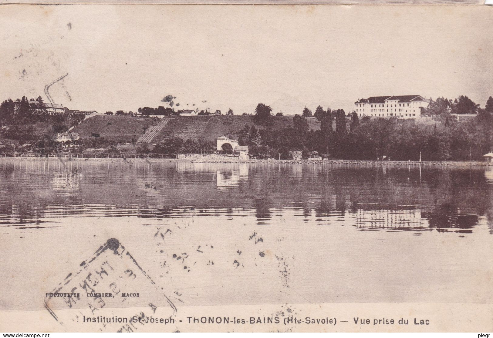 74281 01 20#1 - THONON LES BAINS - INSTITUTION ST JOSEPH - VUE PRISE DU LAC - Thonon-les-Bains