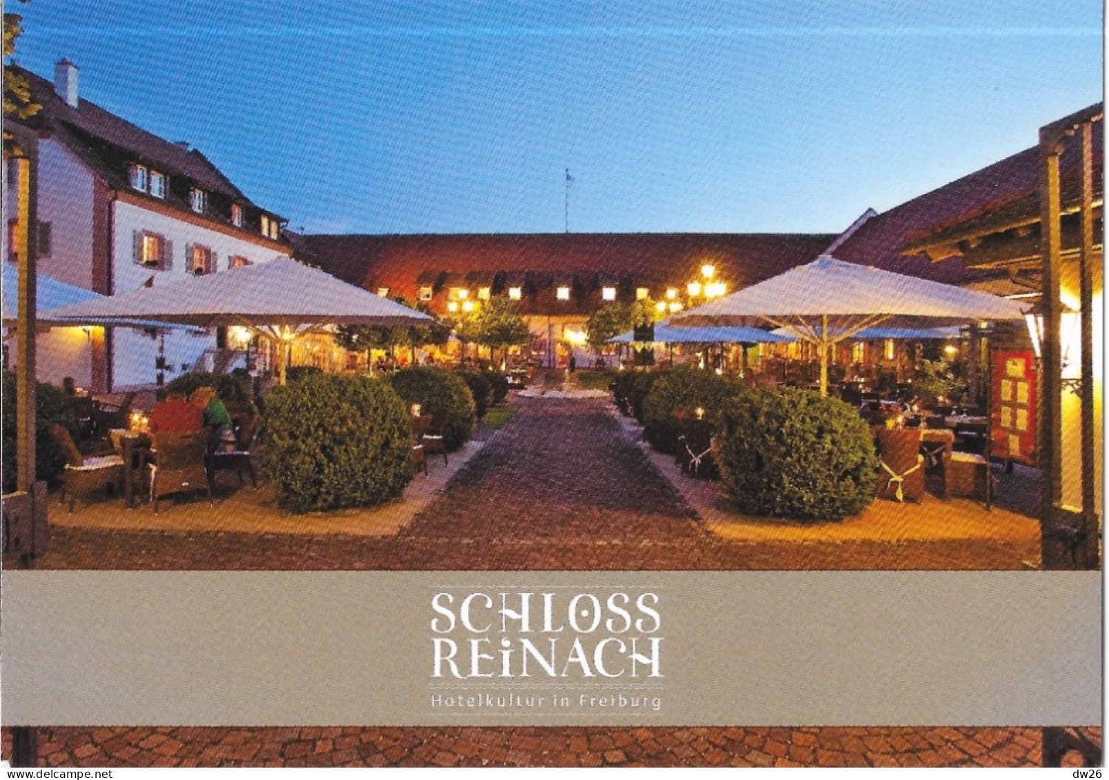 Hotel Schloss Reinach - Hotelkultur In Freiburg - Carte Non Circulée - Hoteles & Restaurantes