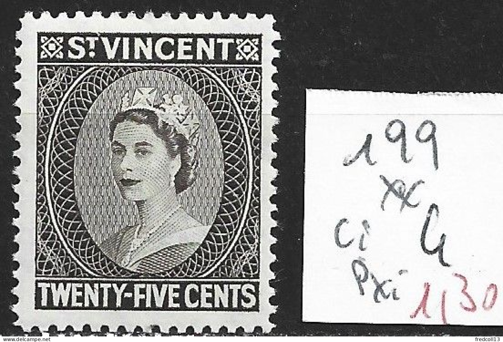 SAINT-VINCENT 199 ** Côte 4 € - St.Vincent (...-1979)