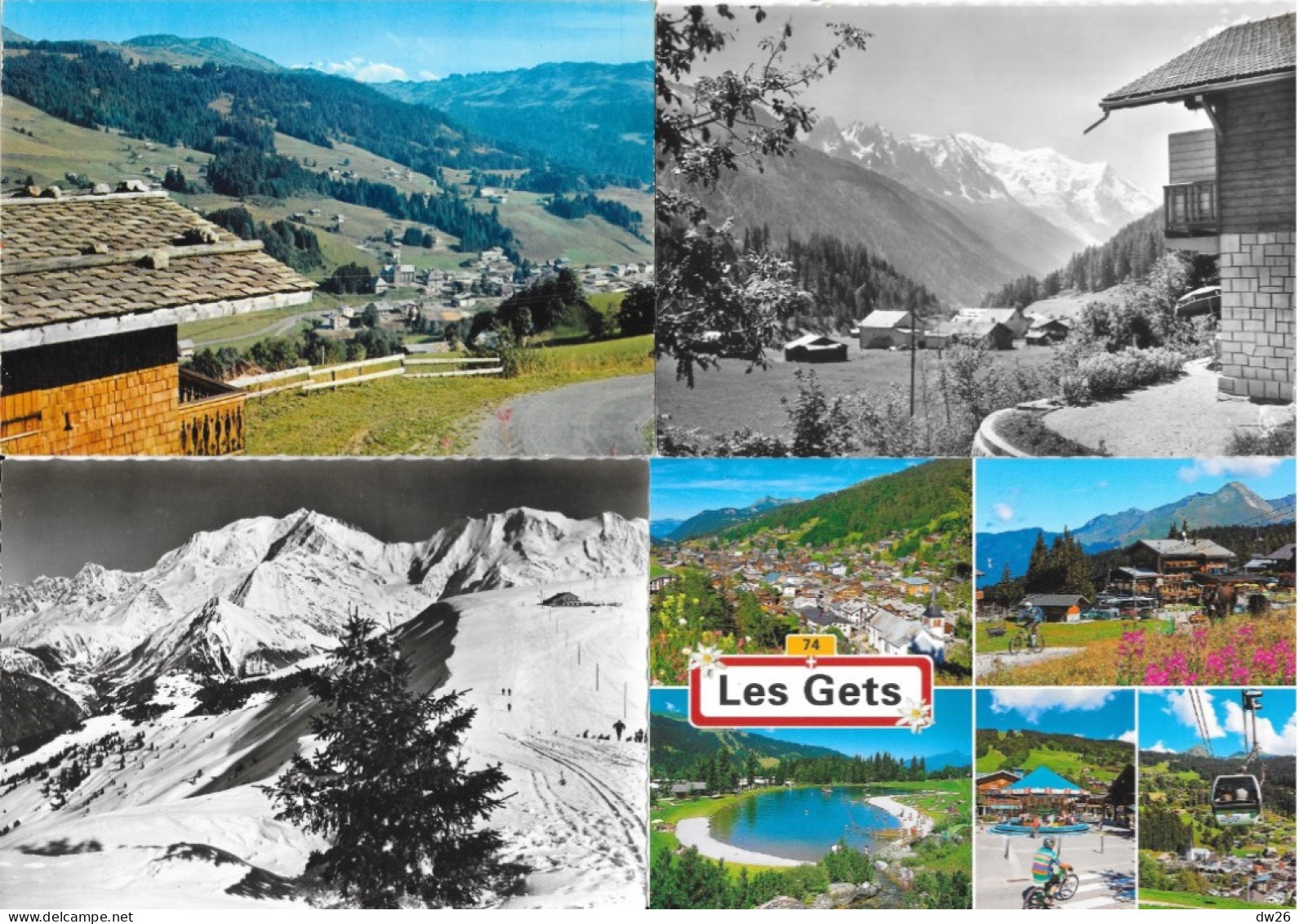 Lot De 22 Cartes CPM - Stations De Ski été, Hiver, De Haute-Savoie (Les Gêts, Morzine-Avoriaz...) - 5 - 99 Postcards