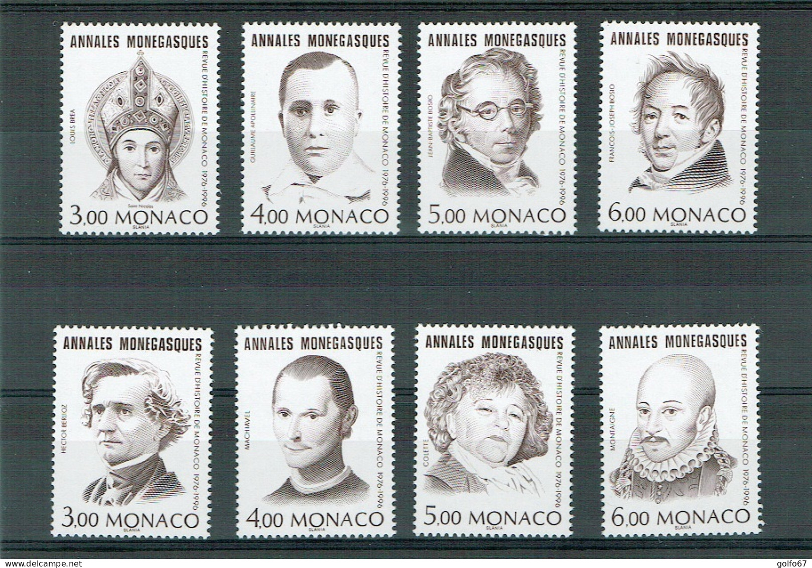 MONACO 1996 Y&T N° 2041 à 2048 NEUF** (46316) - Unused Stamps