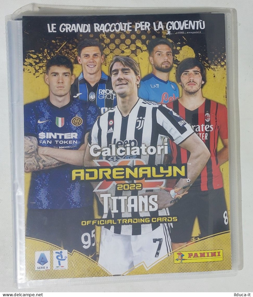 69725 Album Cards Panini - Calciatori Adrenalyn Titans 2022 - Fig. 106/212 - Edición Italiana
