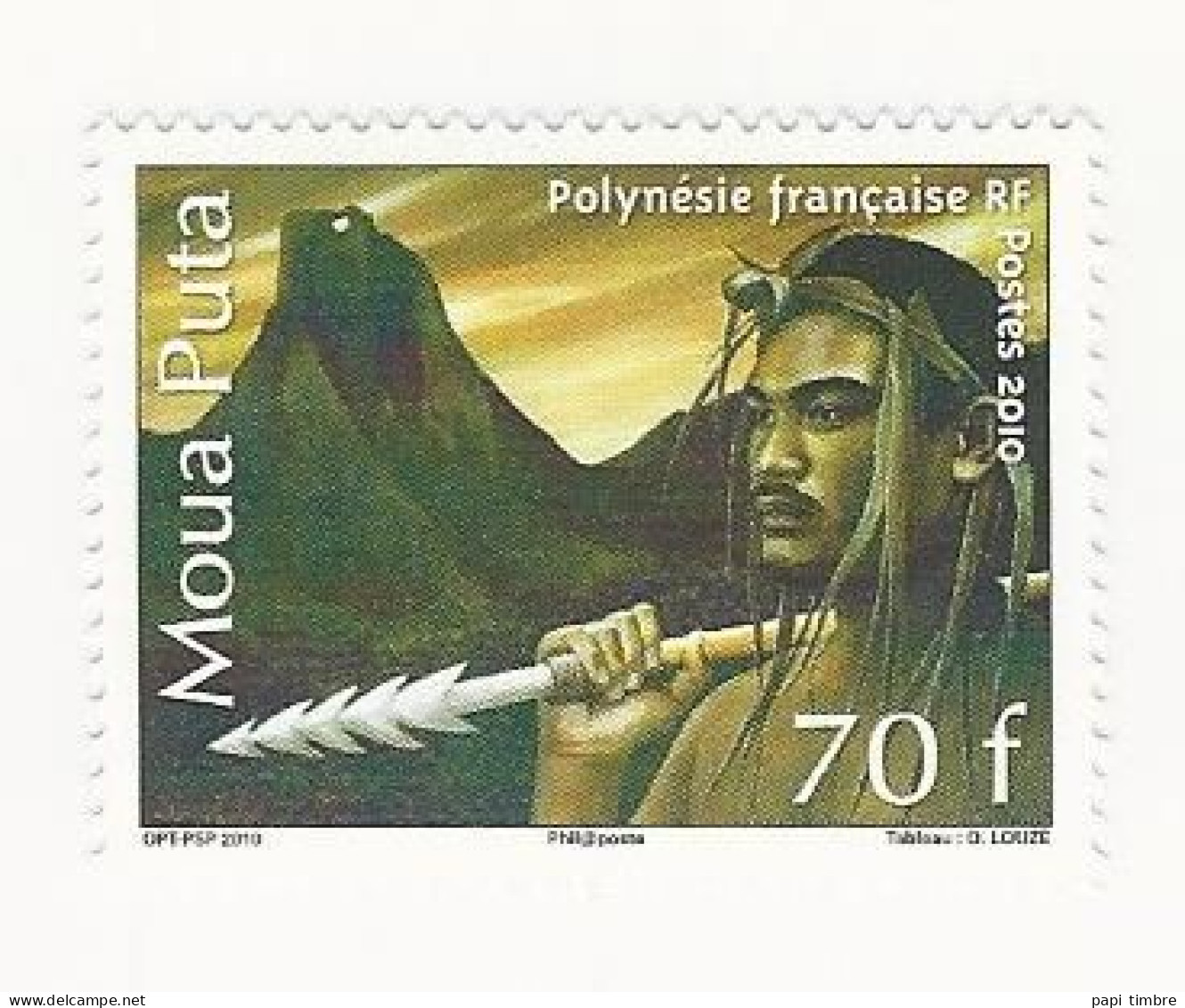 Polynésie-2010-Légende Du Moua Puta - N° 934 ** - Unused Stamps