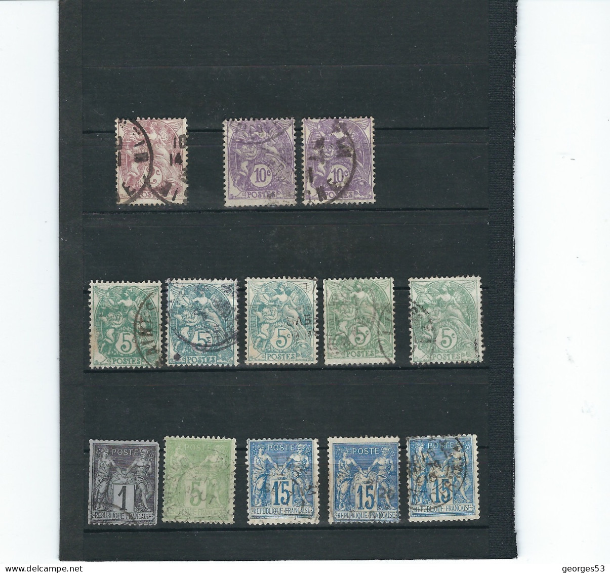 FRANCE Lot De 13 Timbres Divers   YT - Other & Unclassified