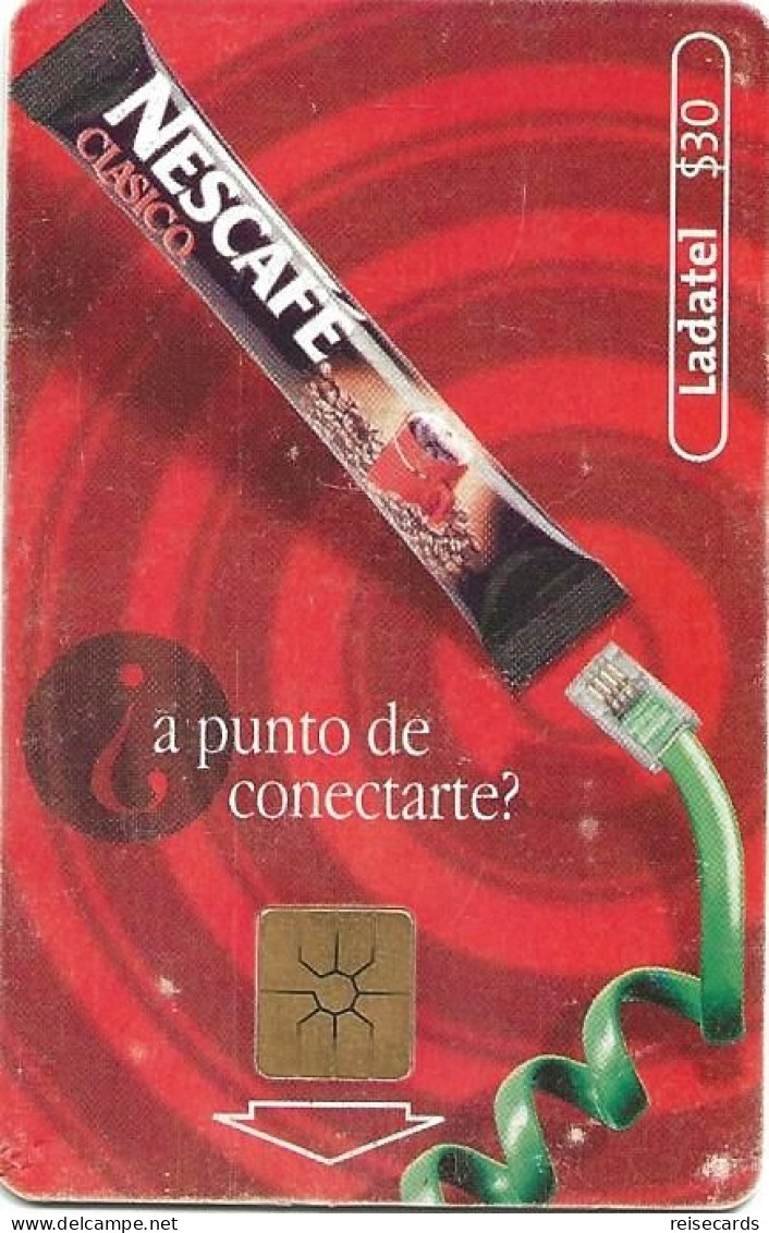 Mexico: Telmex/lLadatel - 2000 Nestlé, Nescafé Stick - Mexique