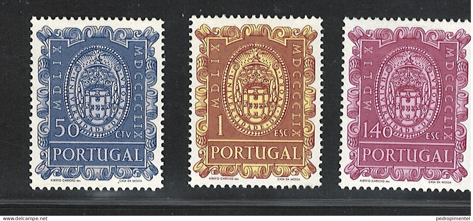 Portugal Stamps 1960 "University Of Evora" Condition MH #858-860 - Ungebraucht