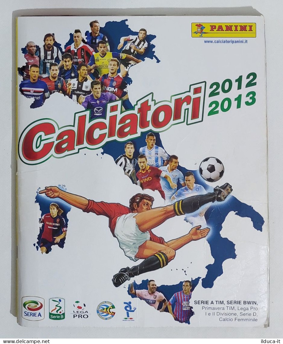 73337 Album Figurine Panini COMPLETO - CALCIATORI 2012-2013 - Italienische Ausgabe