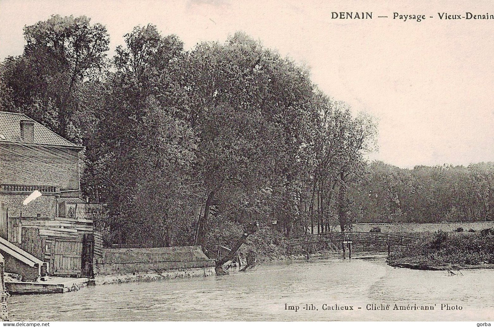 *CPA - 59 - DENAIN - Paysage - Vieux Denain - Denain