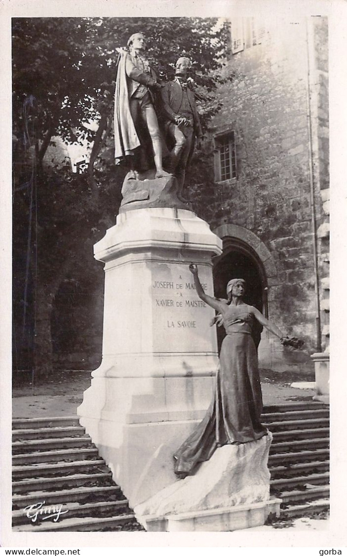 *CPA -73 - CHAMBERY - Monument Des Frères De Moistre - Chambery